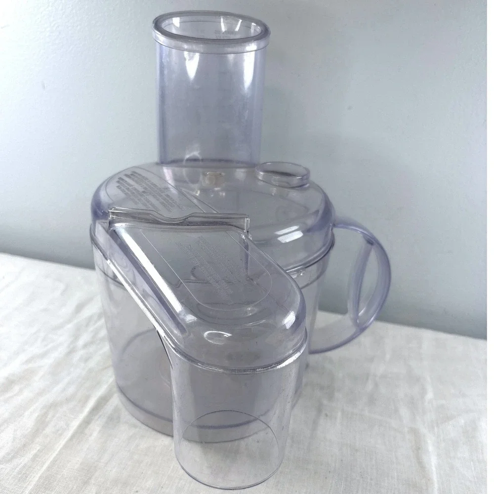 Walmart Mainstays Food Processor Replacement Parts Model 106622F Bowl Lid Blade